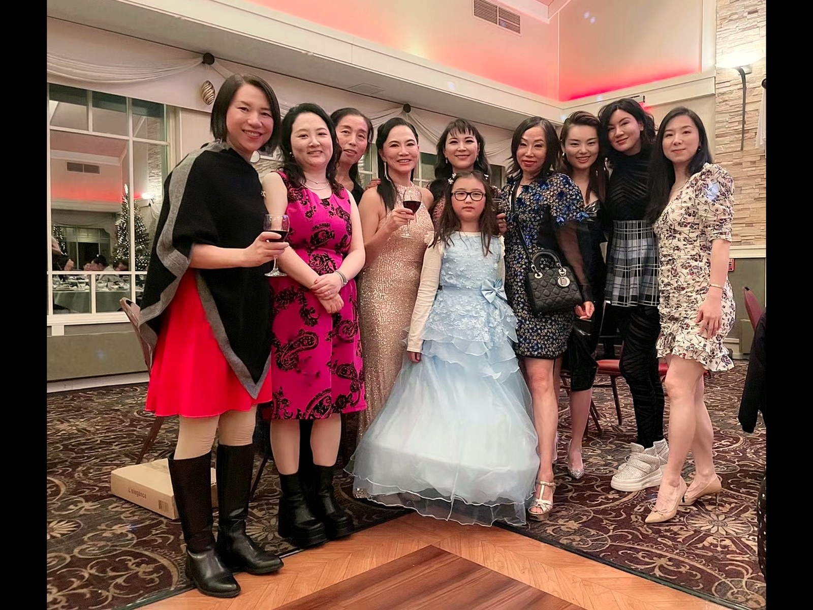 AAWA women gathered together at the inaugural community gala